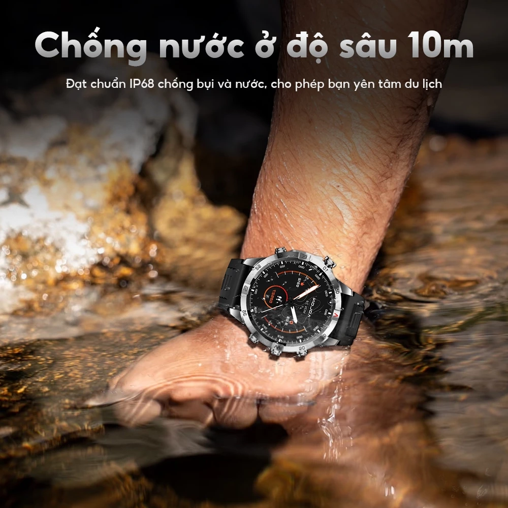 Aolon GT6 Pro chống nước IP68, thử nghiệm ở độ sâu 10 mét