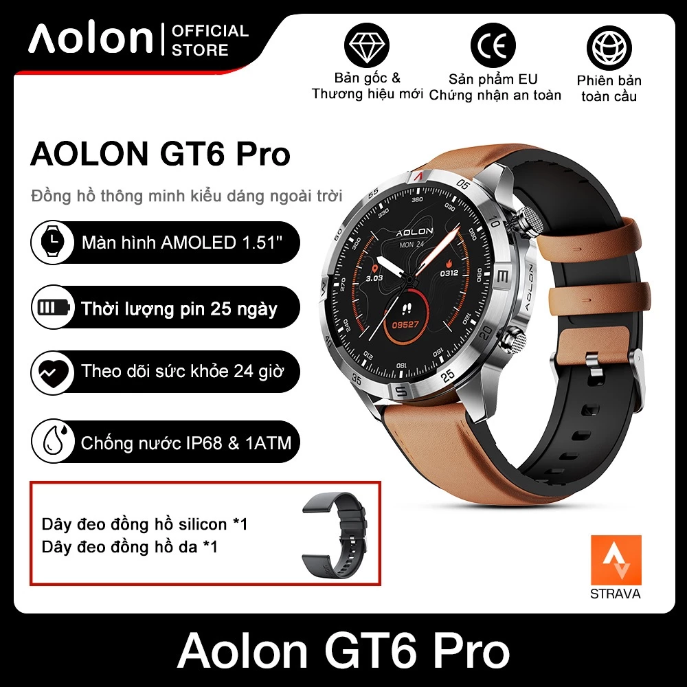 Aolon GT6 Pro bản Bạc